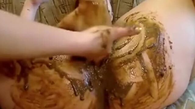 Lesbian scat pussy filling Scat Porn